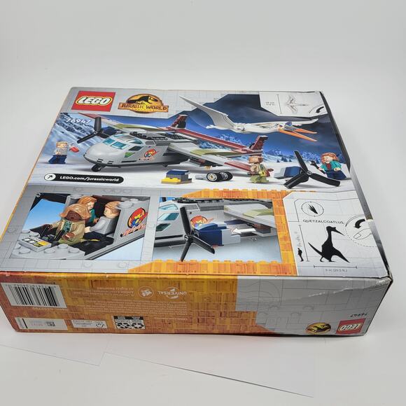 Lego 76947 Jurassic World Quetzalcoatlus Plane Ambush - New Sealed - Picture 10 of 11